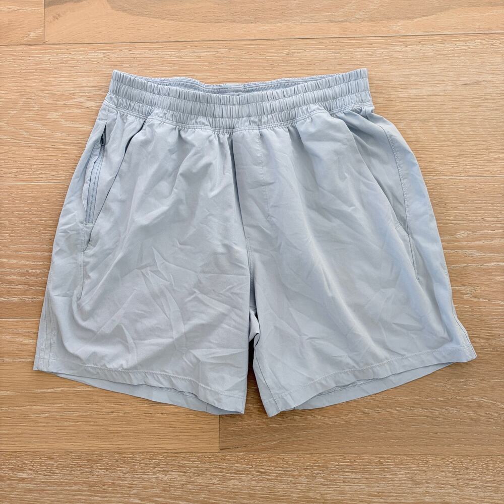 Lululemon Pace Breaker 7" Shorts Unlined Men's Small Blue